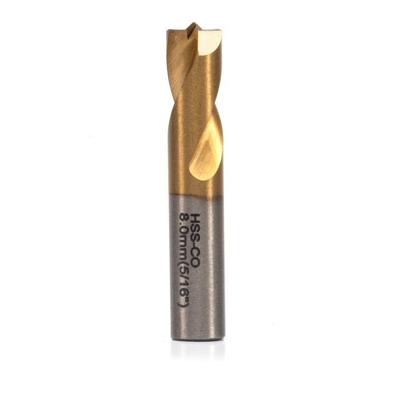 Neiko 10052A Spot Weld Drill Bits, High Speed Cobalt Steel with Titanium Coating | 8mm (5/16-Inch) - Image 1